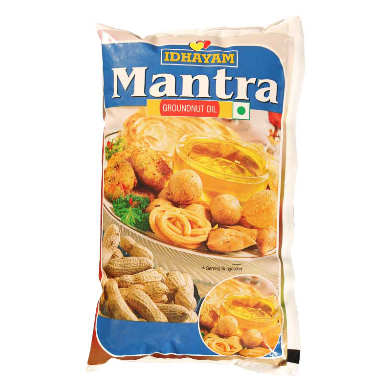 Mantra Groundnut Oil – Pouch 1 L
